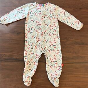 Magnetic Me Holly Print Baby One Piece, 6-9 months